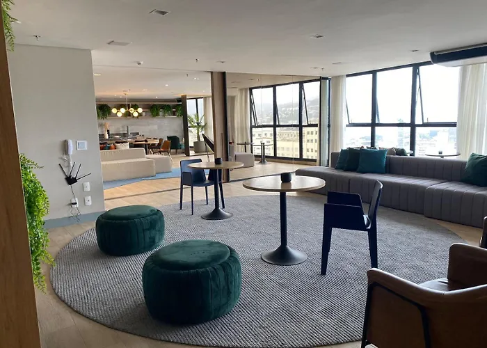 Studio 309 Luxo no coração do Rio - piscina, academia, sala de reunião Rio de Janeiro